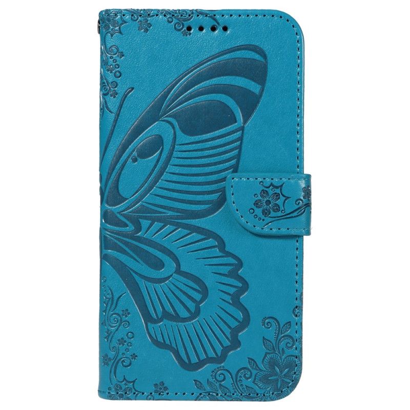 Etui Folio Do Realme Note 60x Graficzny Motyl