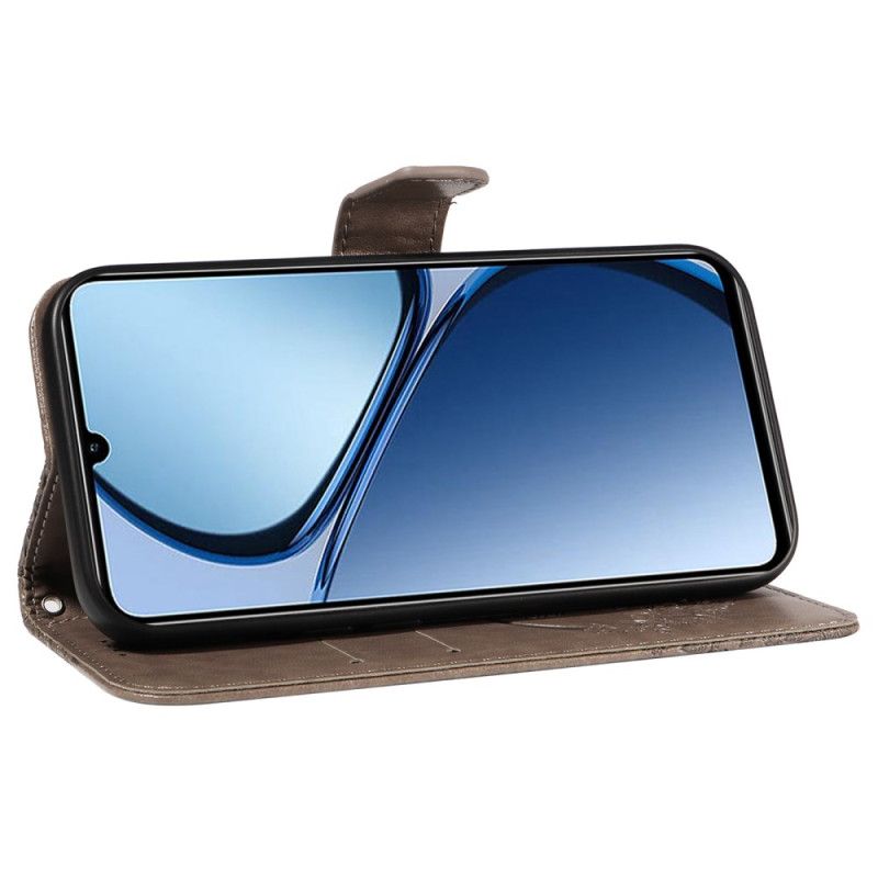 Etui Folio Do Realme Note 60x Graficzny Motyl