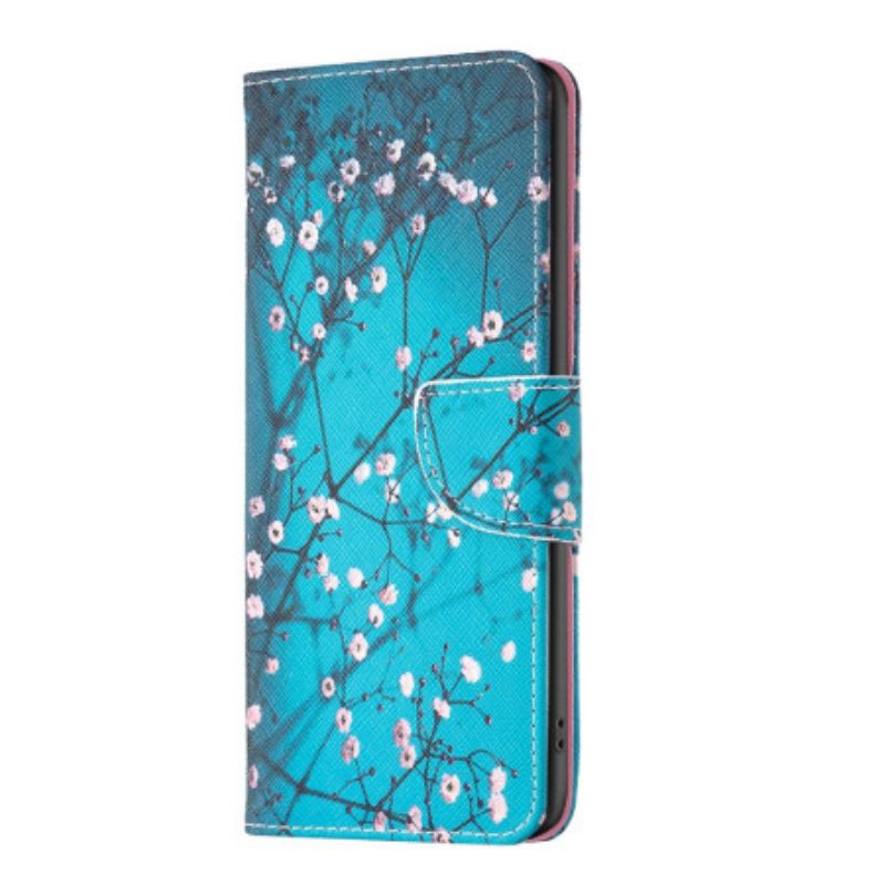 Etui Folio Do Realme Note 60x Kwiaty Śliwy