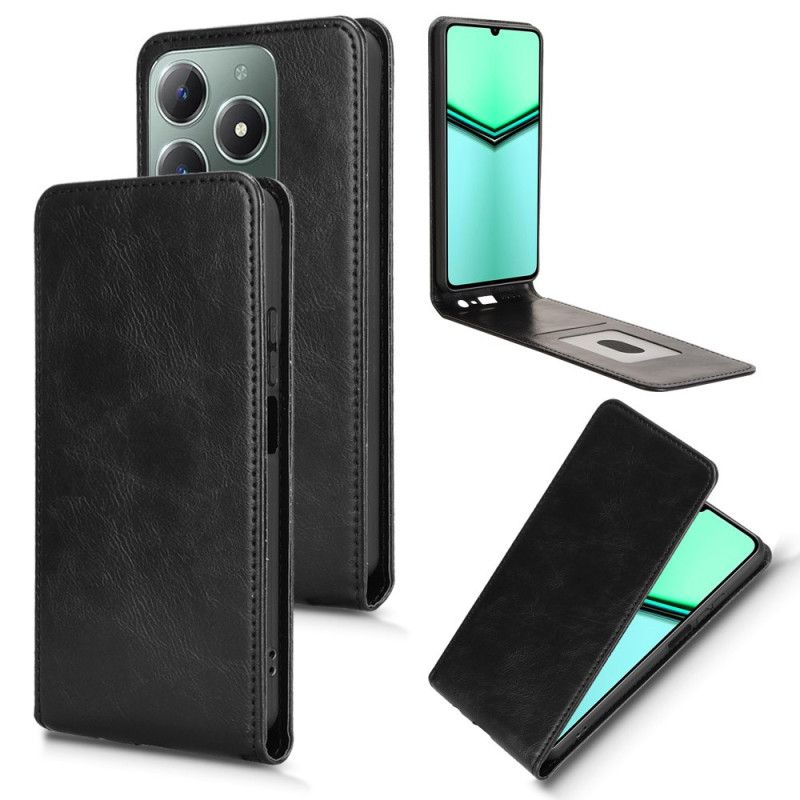 Etui Folio Do Realme Note 60x Wzór Z Pionową Klapką