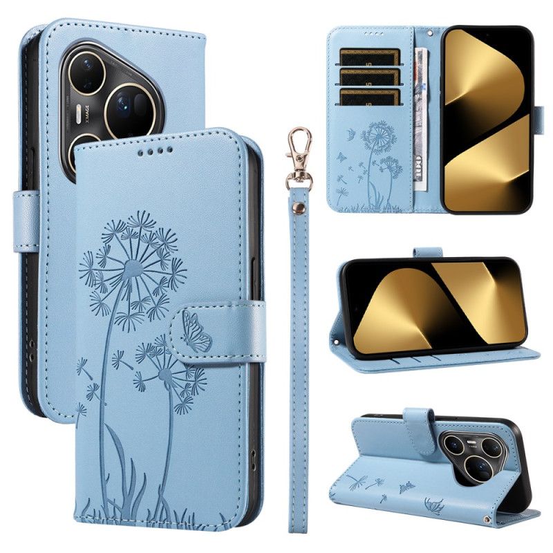 Etui Folio Do Huawei Pura 80 Ultra Pasek Z Dmuchawcem