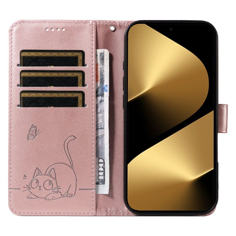 Etui Folio Huawei Pura 80 Ultra Kot I Grafika