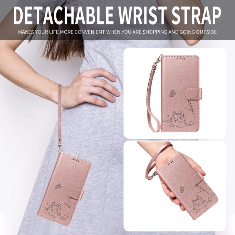 Etui Folio Huawei Pura 80 Ultra Kot I Grafika