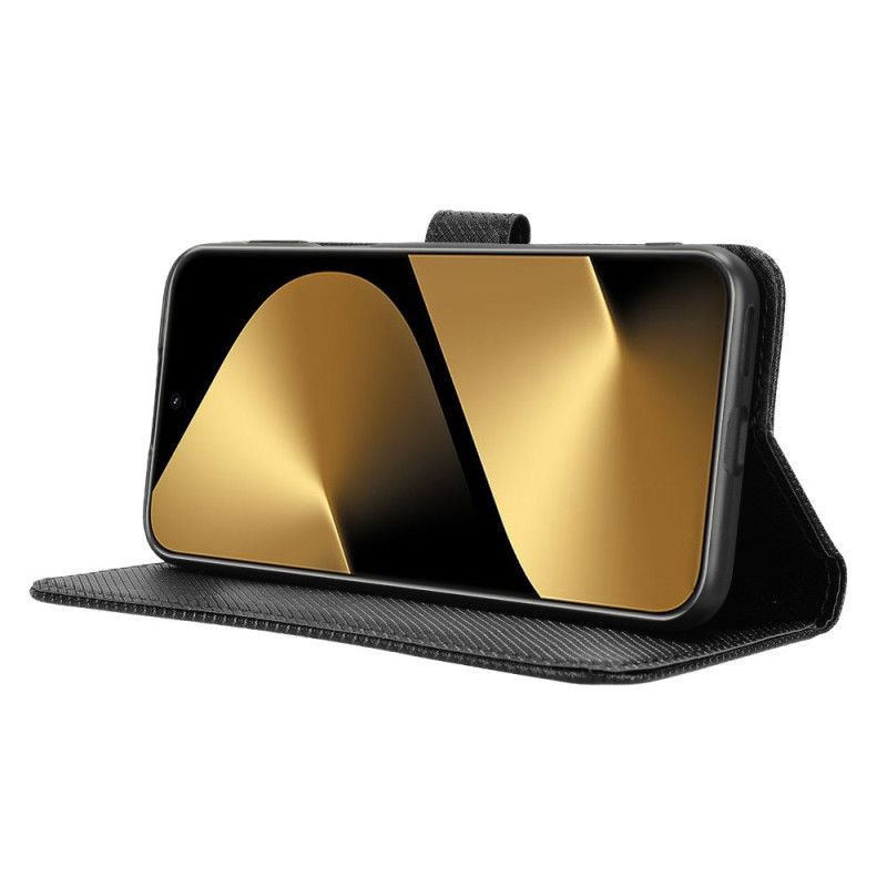 Etui Folio Huawei Pura 80 Ultra Tekstura Diamentu