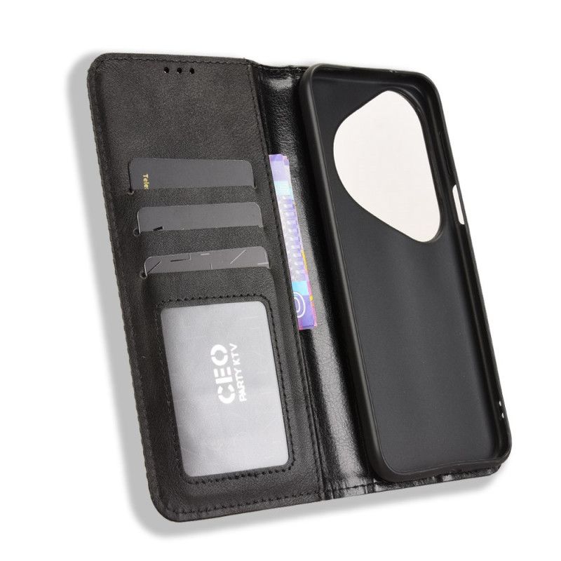 Flip Kotelot Huawei Pura 80 Ultra Fryz Vintage