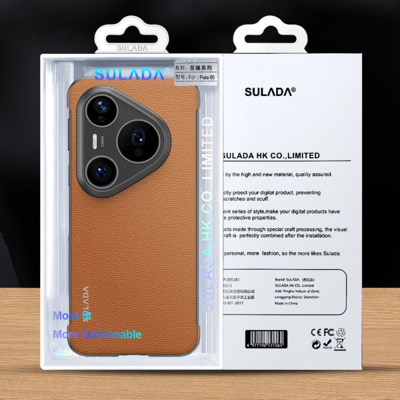 Futerały Huawei Pura 80 Ultra Etui Na Telefon Oryginalna Skóra Sulada