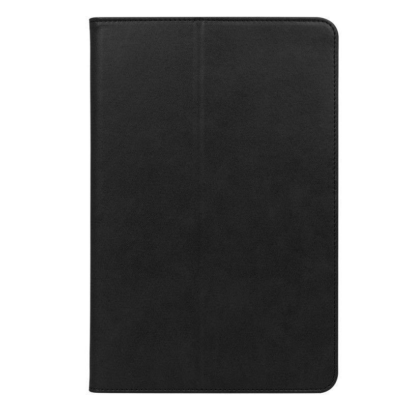 Etui Samsung Galaxy Tab S7 Plus Czerwony Czarny Styl Skórzany Z Paskiem Etui Ochronne