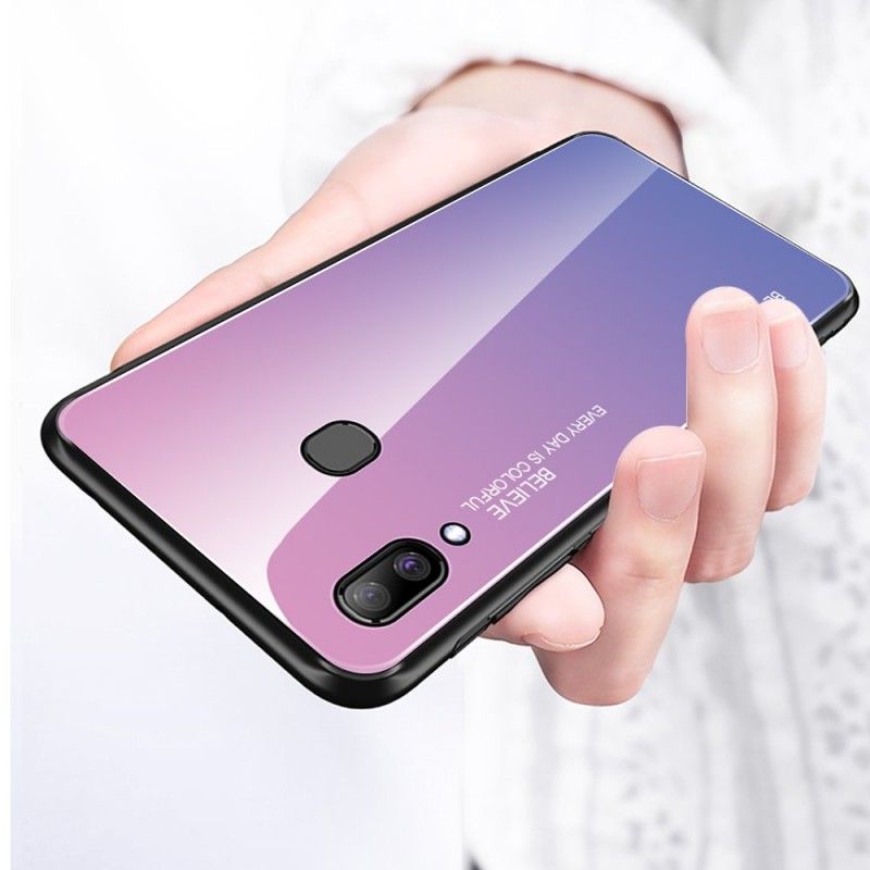 Etui Samsung Galaxy A30 Zielony Czerwony Kolor Ocynkowany