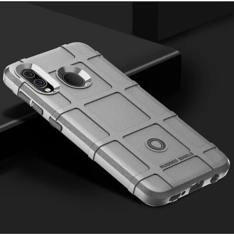 Futerały Samsung Galaxy A30 Zielony Czarny Etui na Telefon Wytrzymała Tarcza