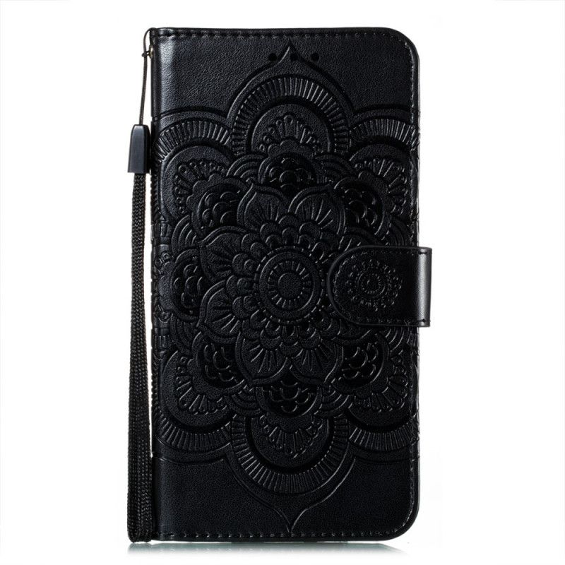 Etui Folio Xiaomi Redmi Note 10 / Note 10S Szary Czarny Pełna Mandala