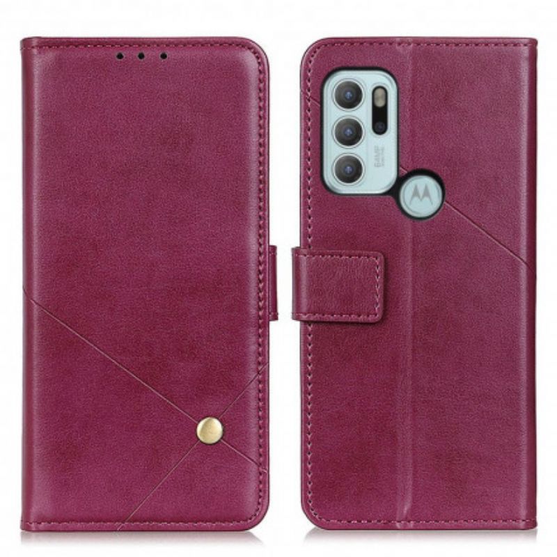 Etui Folio Do Moto G60s Projekt Nitu X