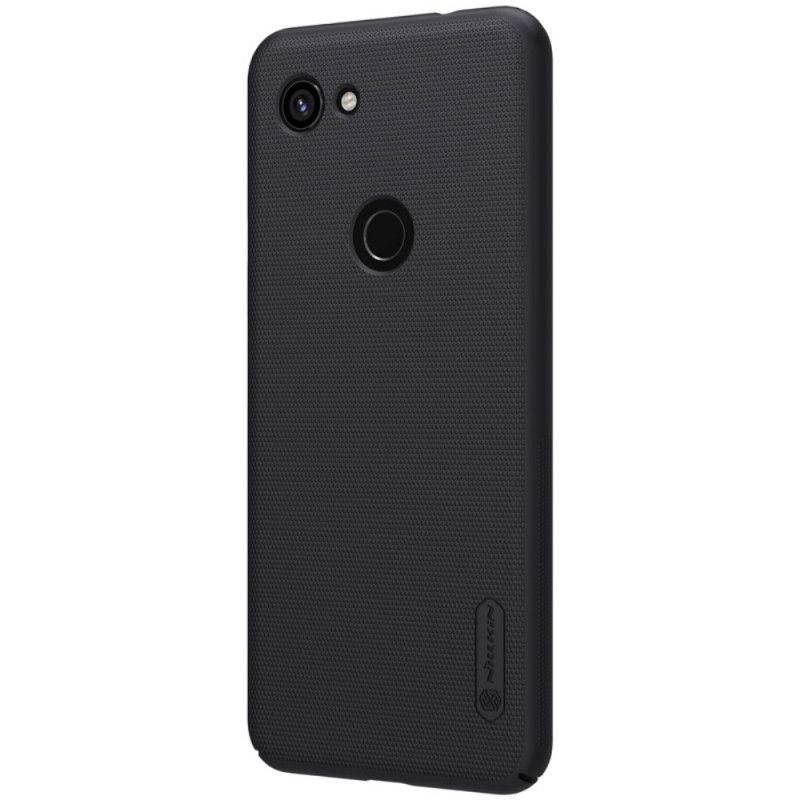 Etui Google Pixel 3A Złoty Sztywny Matowy Nillkin Etui Ochronne