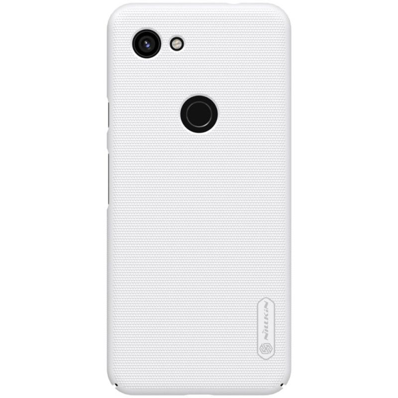 Etui Google Pixel 3A Złoty Sztywny Matowy Nillkin Etui Ochronne