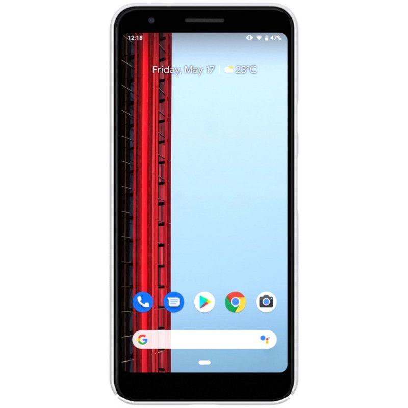 Etui Google Pixel 3A Złoty Sztywny Matowy Nillkin Etui Ochronne