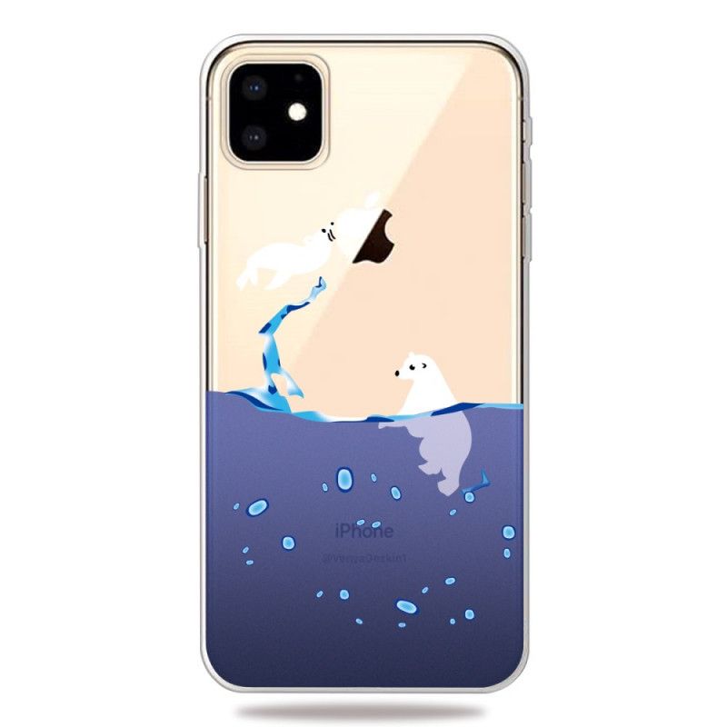 Etui iPhone 11 Gry Morskie