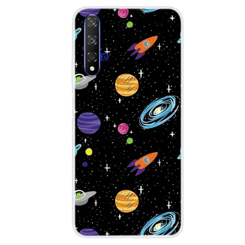 Etui Honor 20 Planeta Galaktyk Etui Ochronne