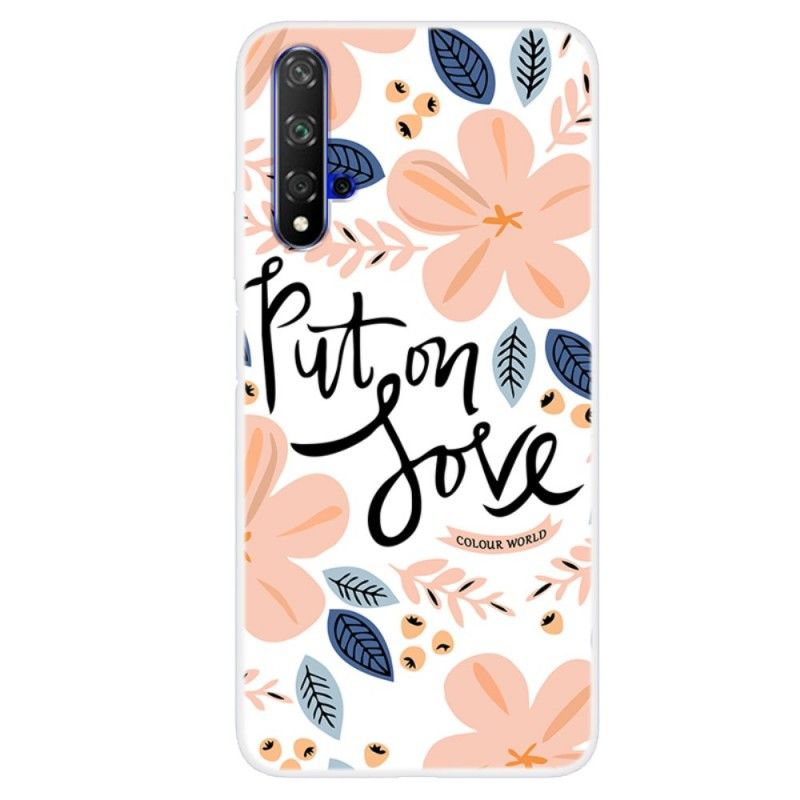 Etui Honor 20 Włóż Miłość