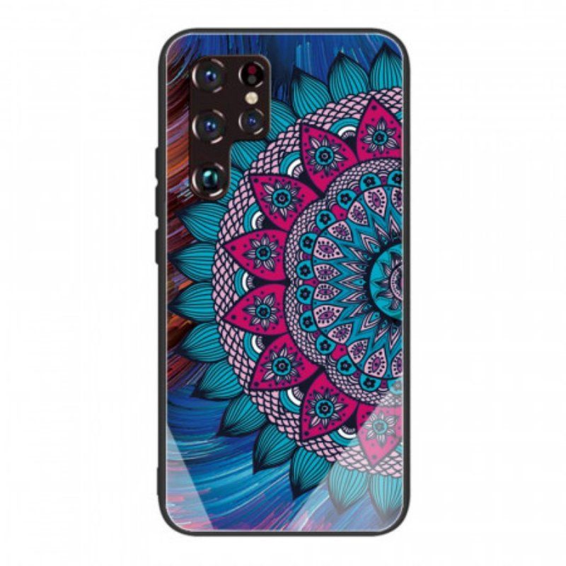 Futerały do Samsung Galaxy S22 Ultra 5G Szkło Hartowane Mandala