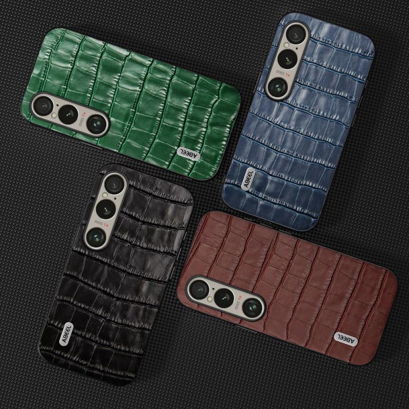 Etui Sony Xperia 1 Vi Tekstura Krokodyla Abeel