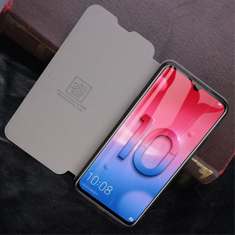 Flip Kotelot Honor 10 Lite Purpurowy Etui na Telefon Mofi