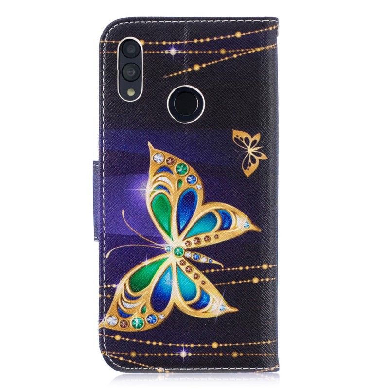 Obudowa Honor 10 Lite Etui na Telefon Magiczny Motyl