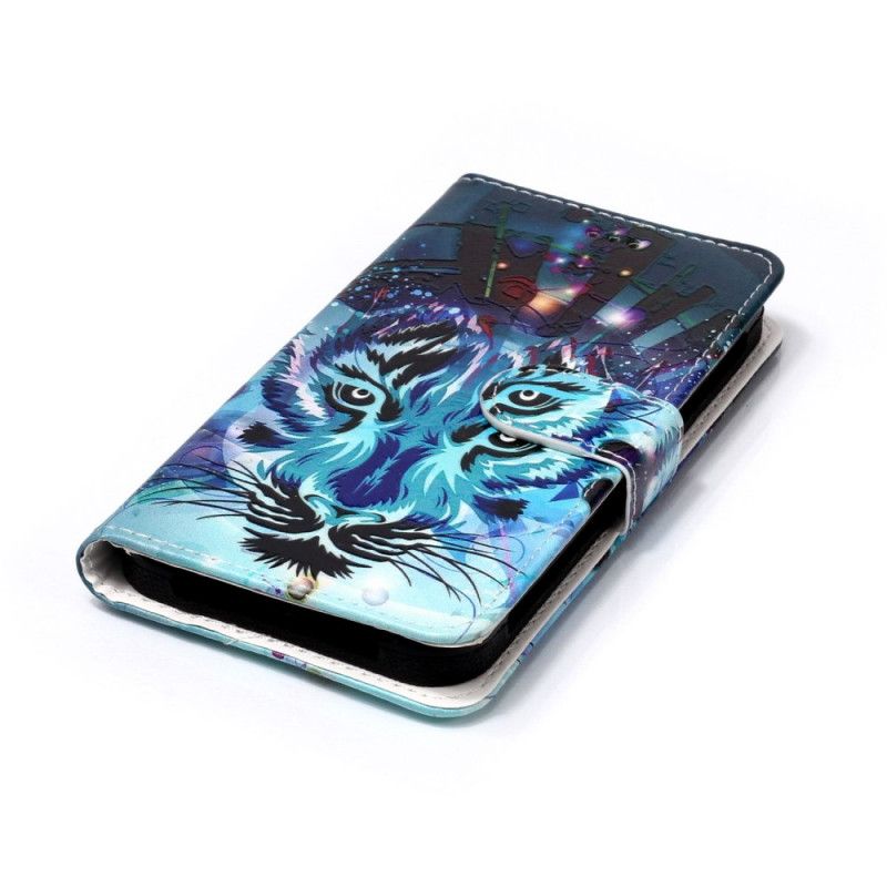 Etui Folio LG G6 Niebieski Tygrys