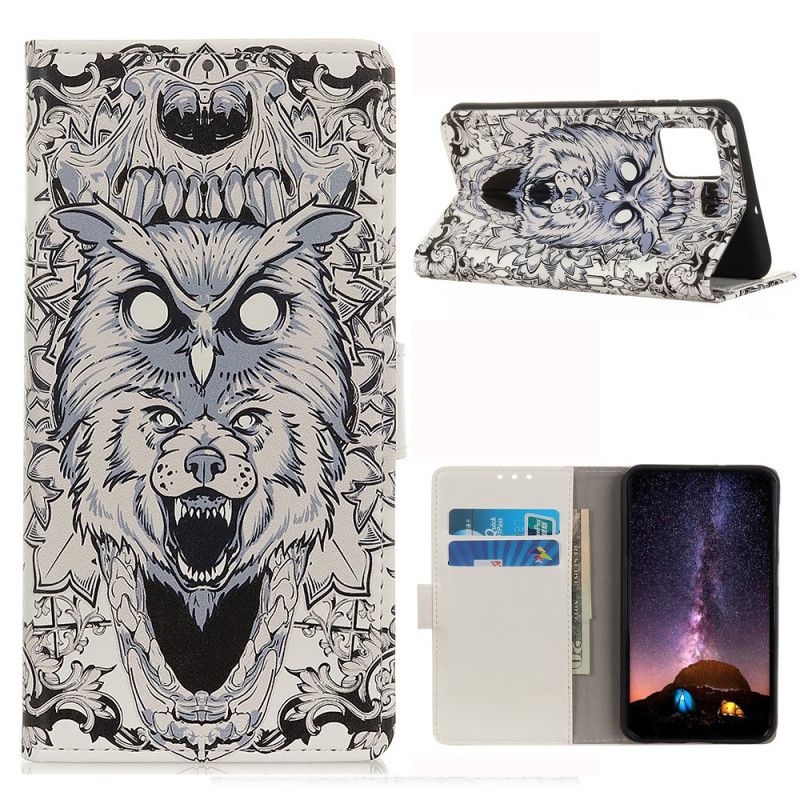 Etui Folio Samsung Galaxy M51 Dzikie Zwierzęta Etui Ochronne