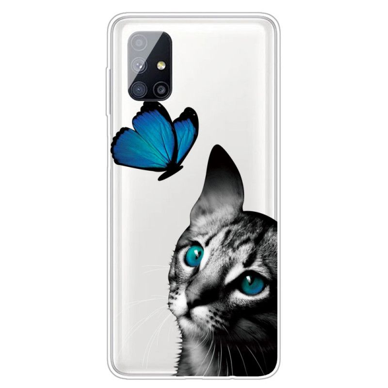 Etui Samsung Galaxy M51 cat I Motyl