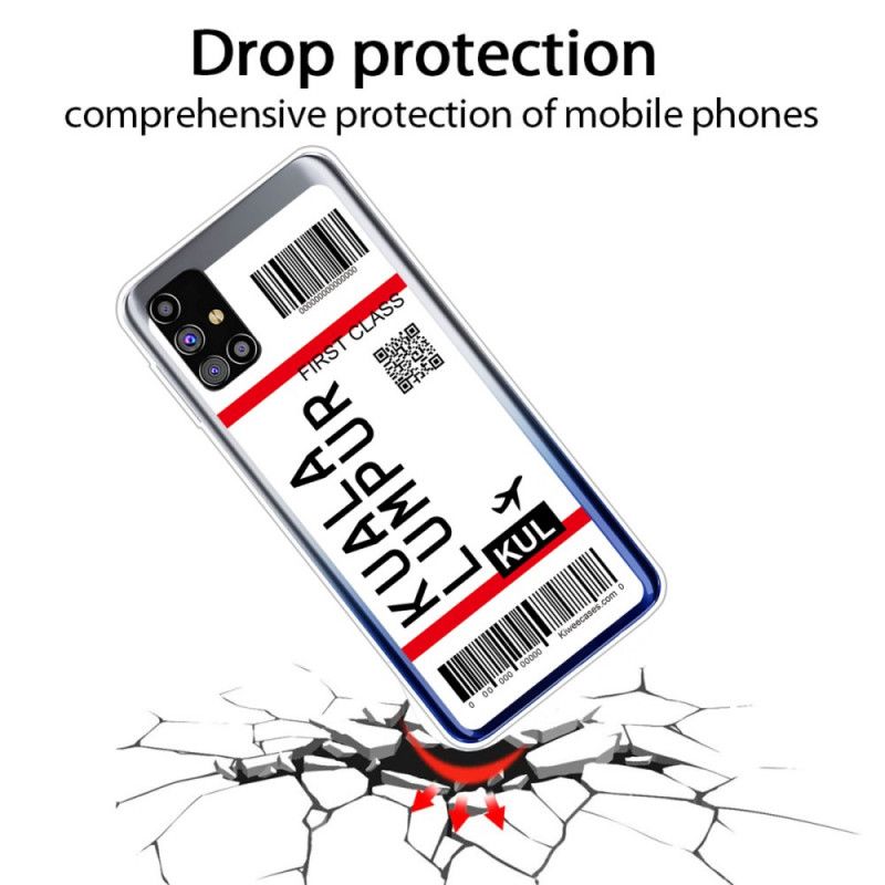 Etui Samsung Galaxy M51 Karta Pokładowa Do Kuala Lumpur