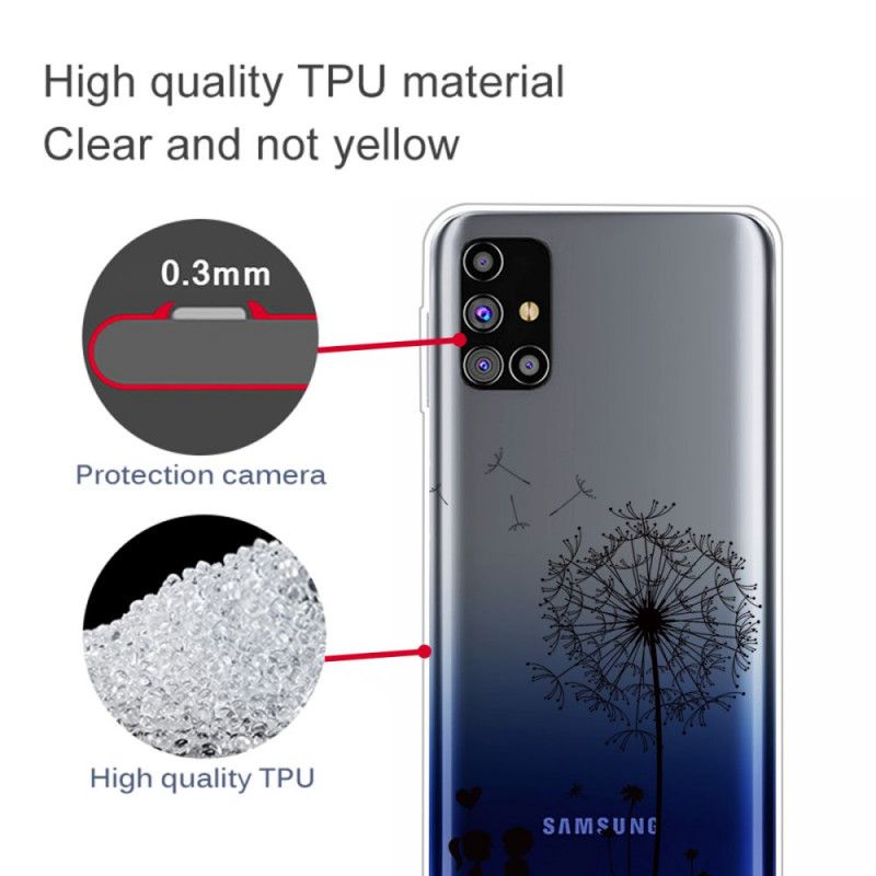 Etui Samsung Galaxy M51 Miłość Mniszka Lekarskiego