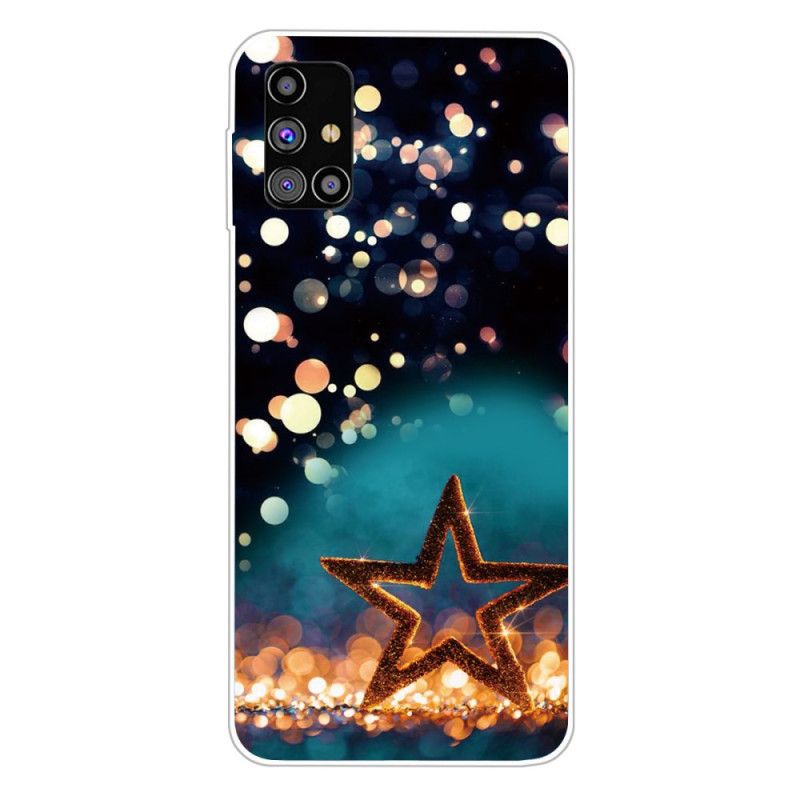 Futerały Samsung Galaxy M51 Etui na Telefon Wąż Gwiazdowy