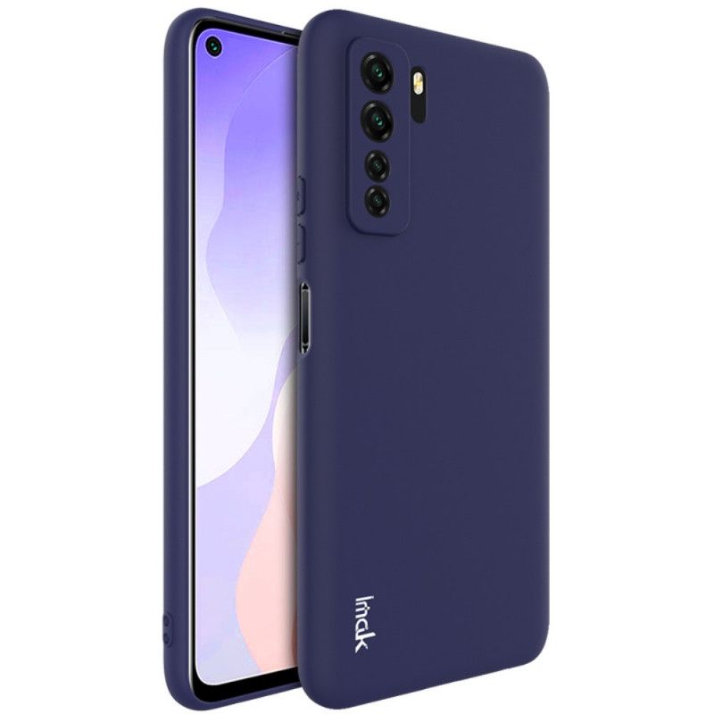 Etui Huawei P40 Lite 5G Granatowy Czarny Seria Imak Mate Uc-1