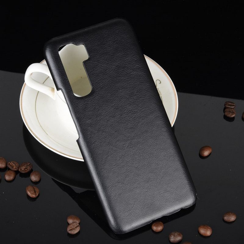 Etui Huawei P40 Lite 5G Szary Czarny Efekt Skóry Lychee Performance Etui Ochronne