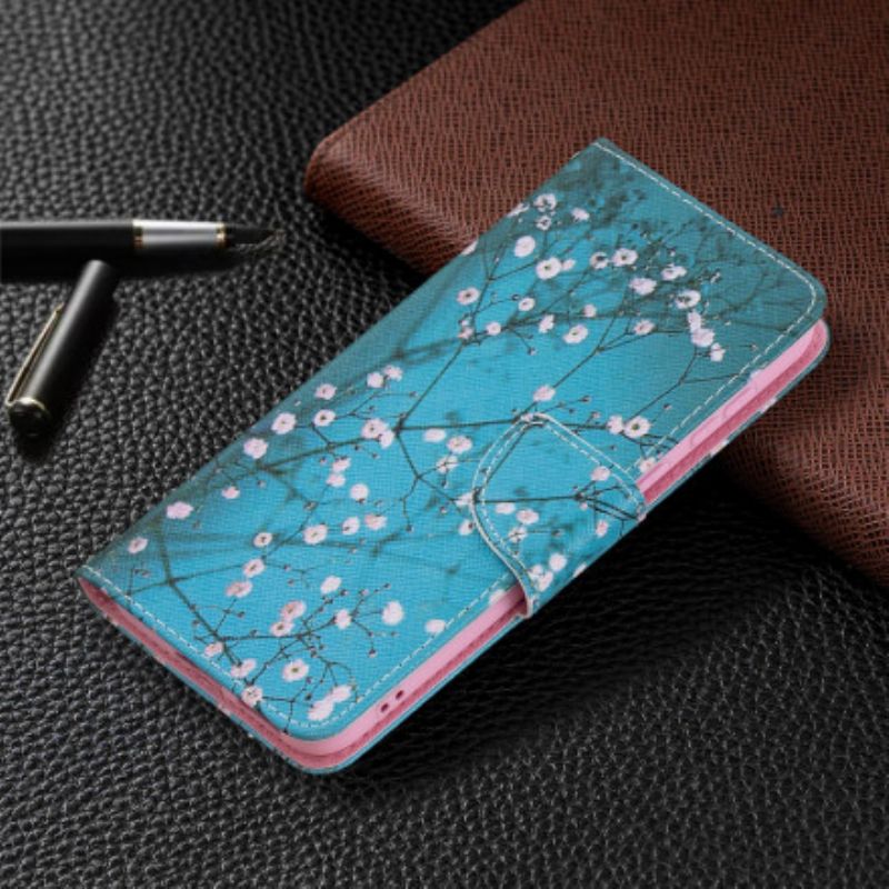 Etui Folio Do Huawei P50 Kwitnące Drzewo