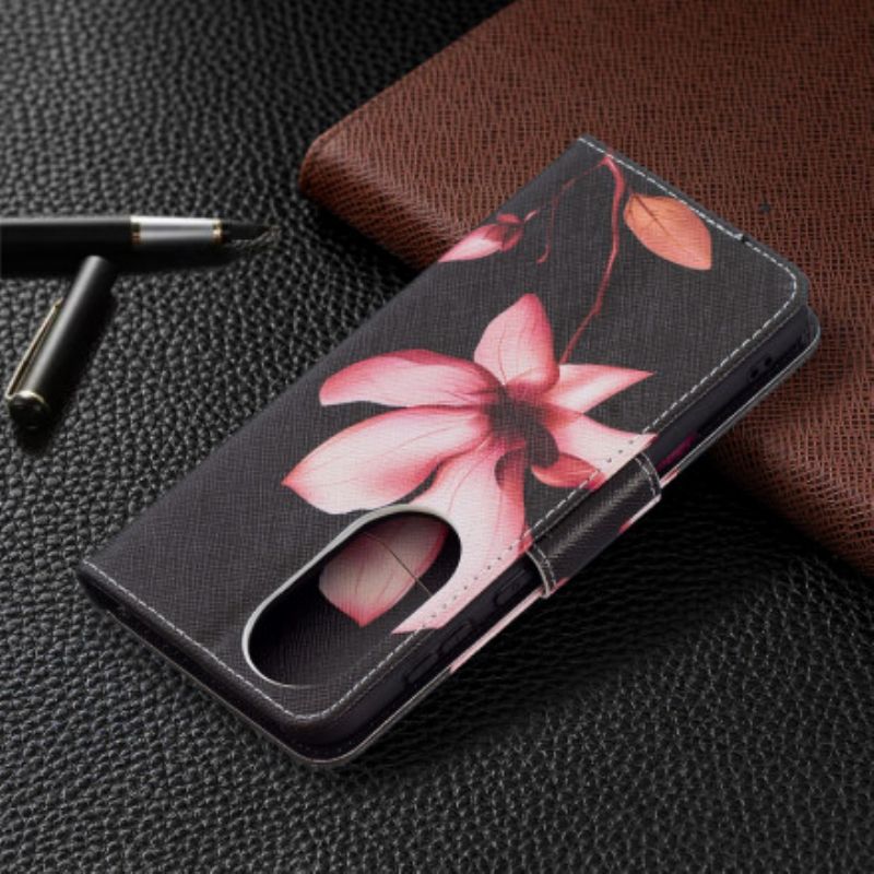 Obudowa Huawei P50 Etui Na Telefon Różowy Kwiat