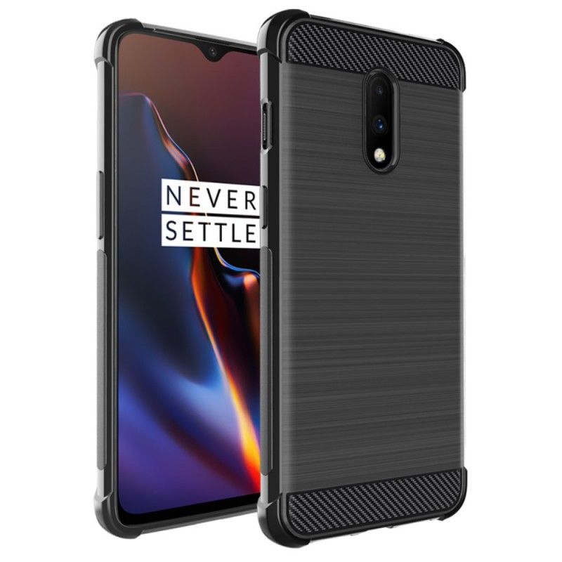 Futerały OnePlus 7 Etui na Telefon Szczotkowane Włókno Węglowe Imak