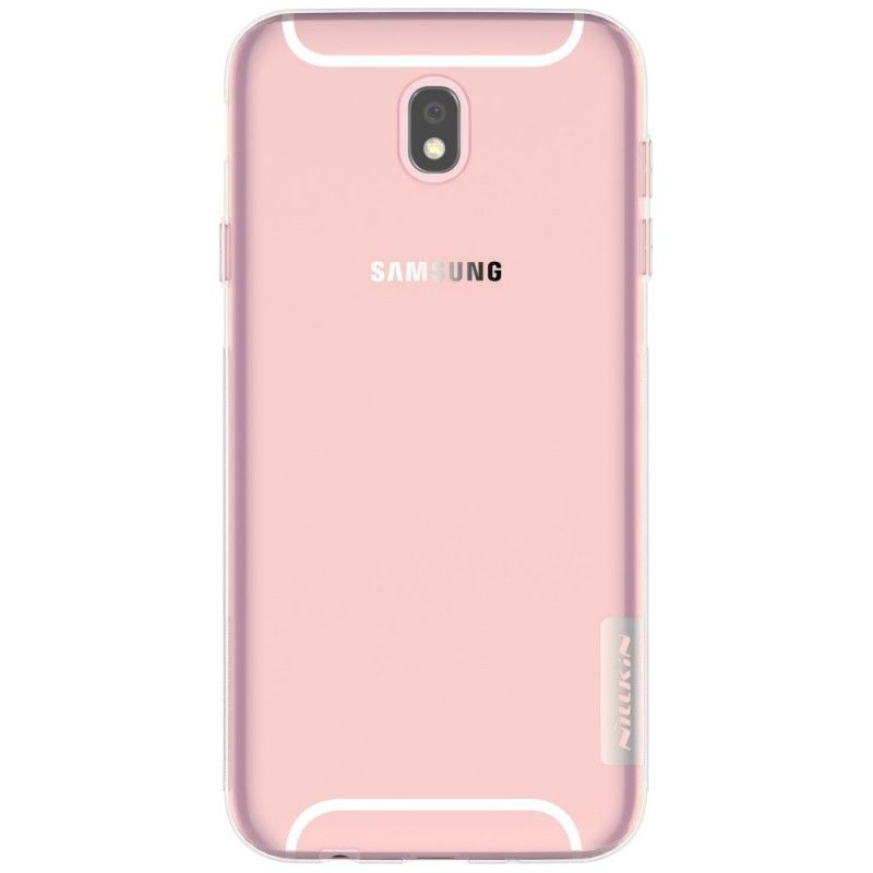 Etui Samsung Galaxy J7 2017 Biały Przezroczysty Etui Ochronne