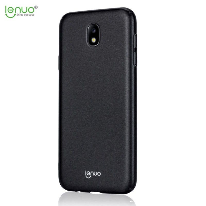 Etui Samsung Galaxy J7 2017 Różowe Złoto Jedwabisty W Dotyku Lenuo