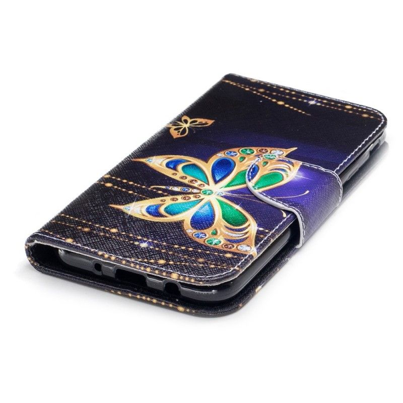 Obudowa Samsung Galaxy J7 2017 Etui na Telefon Magiczny Motyl