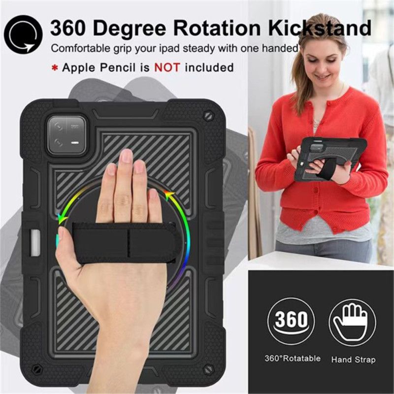 Etui Do Xiaomi Pad 6 Ultraodporny Z Paskiem Na Ramię
