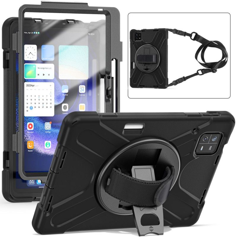 Etui Xiaomi Pad 6 Pasek Na Ramię Z Wzorem X Etui Ochronne