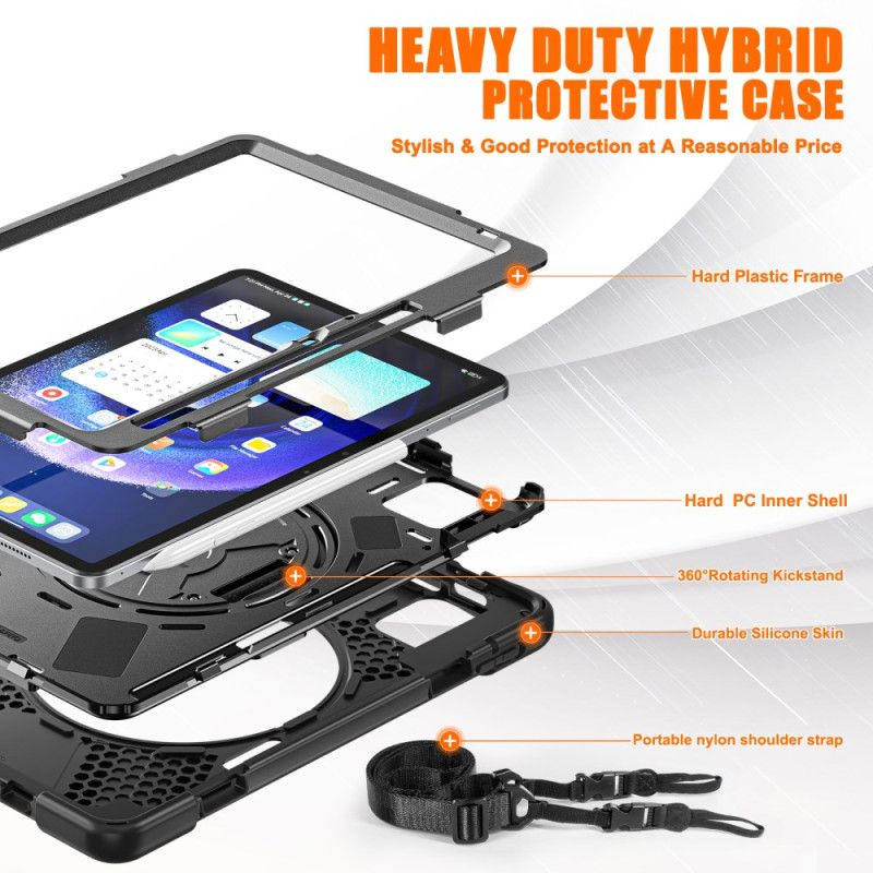 Etui Xiaomi Pad 6 Pasek Na Ramię Z Wzorem X Etui Ochronne