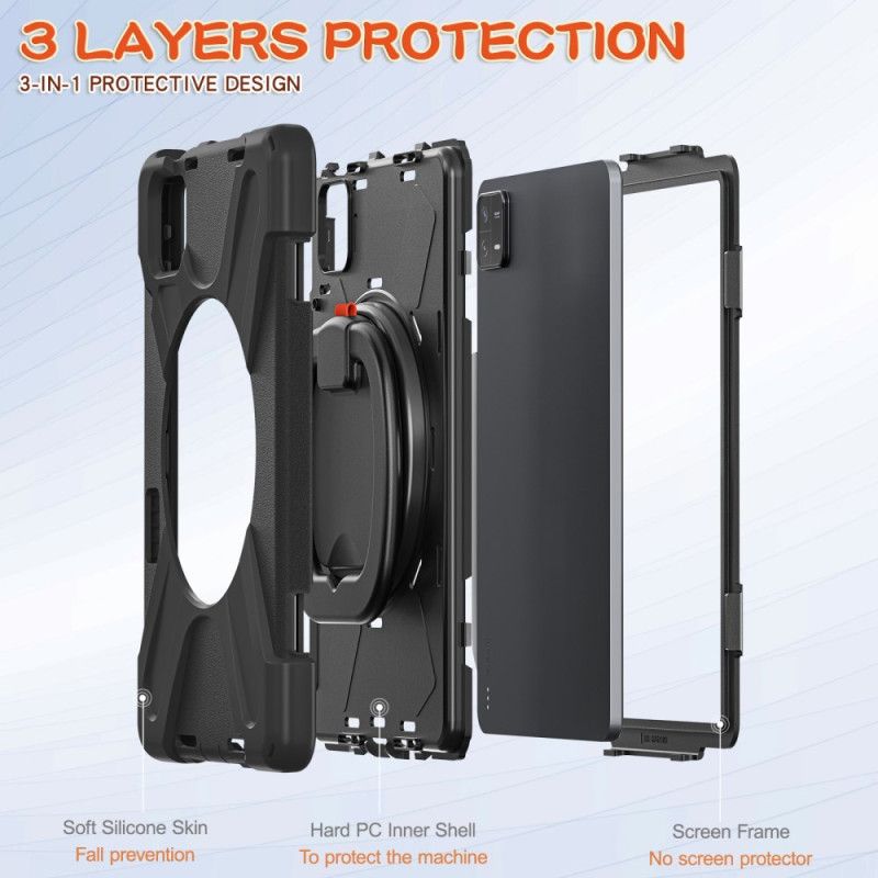 Futerały Xiaomi Pad 6 Etui Na Telefon Obrotowy Stojak Pierścieniowy