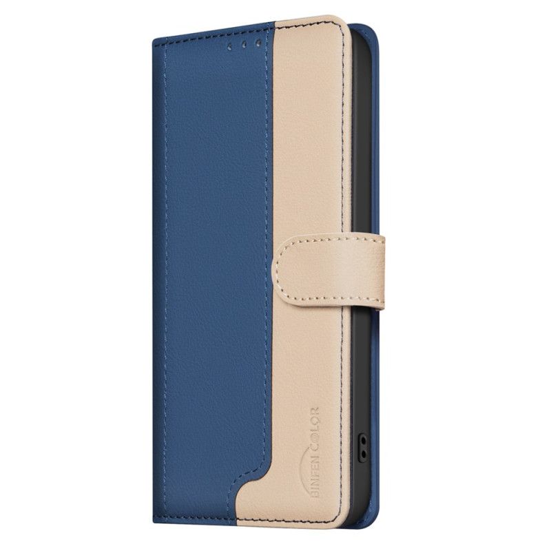 Etui Folio Do Xiaomi Redmi Note 15 5g Dwukolorowy Binfen Color
