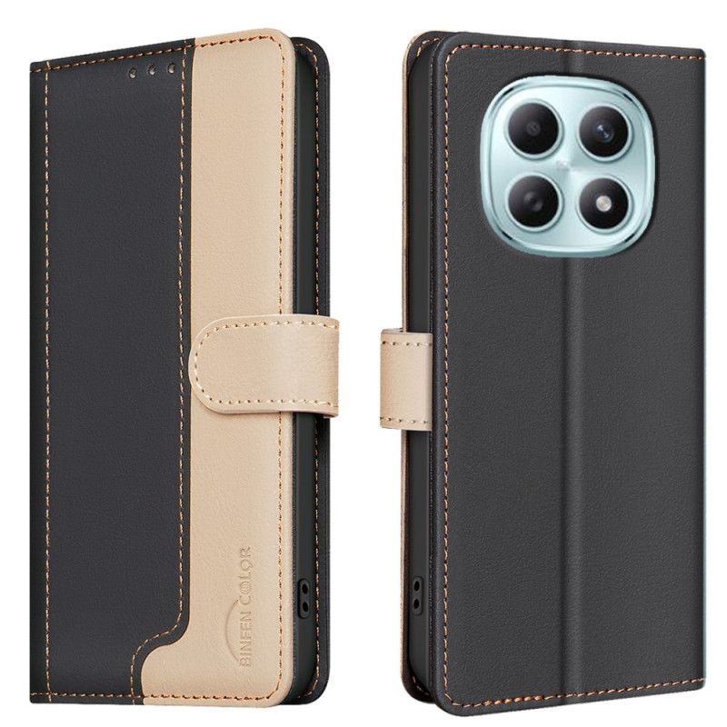 Etui Folio Do Xiaomi Redmi Note 15 5g Dwukolorowy Binfen Color