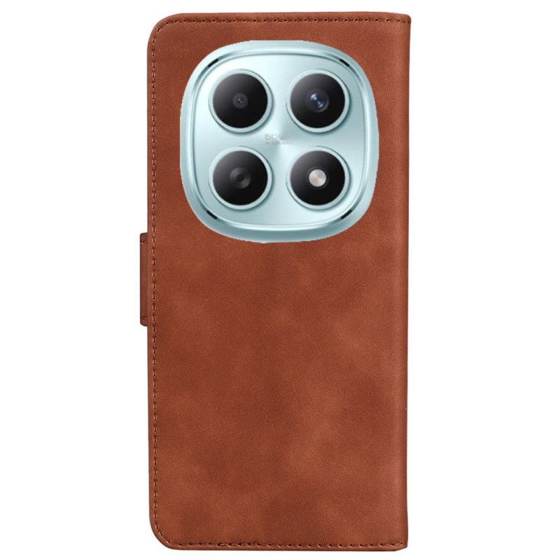 Etui Folio Do Xiaomi Redmi Note 15 5g Efekt Zamszu