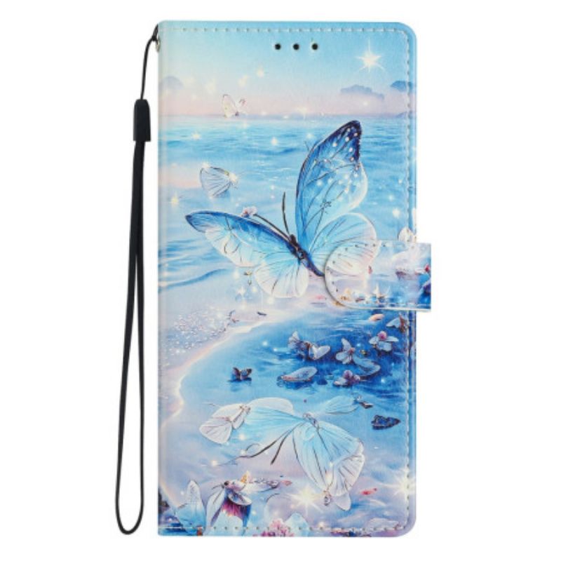 Etui Folio Do Xiaomi Redmi Note 15 5g Motyl Oceaniczny