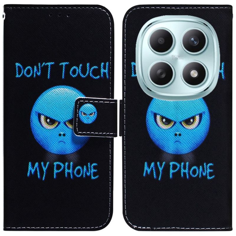 Etui Folio Do Xiaomi Redmi Note 15 5g Telefon Z Emotikonami