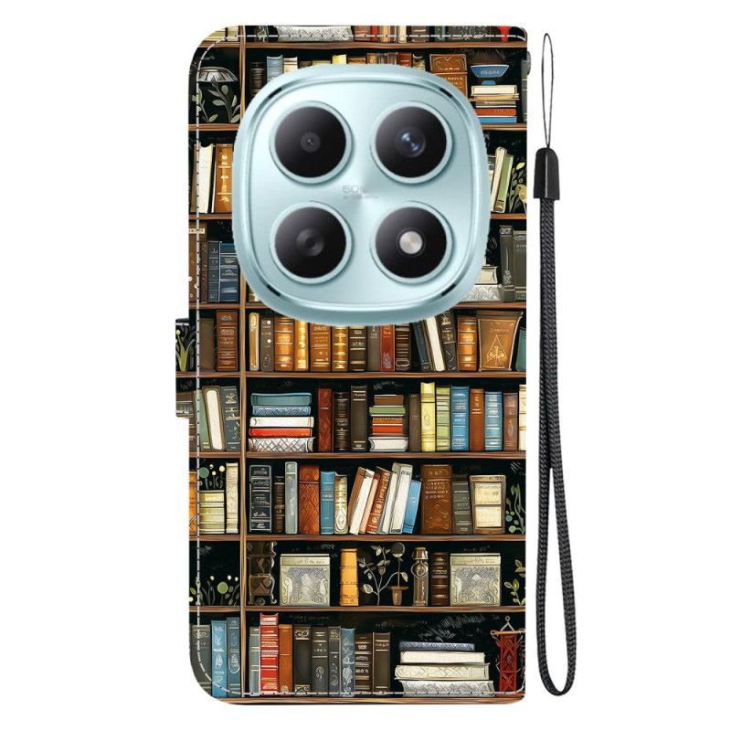 Etui Folio Xiaomi Redmi Note 15 5g Biblioteka