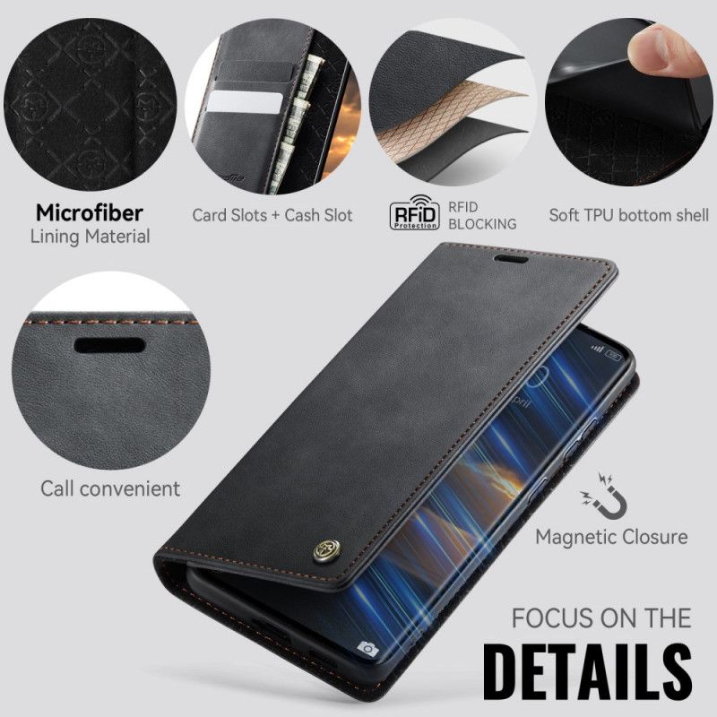 Etui Folio Xiaomi Redmi Note 15 5g Caseme Etui Ochronne
